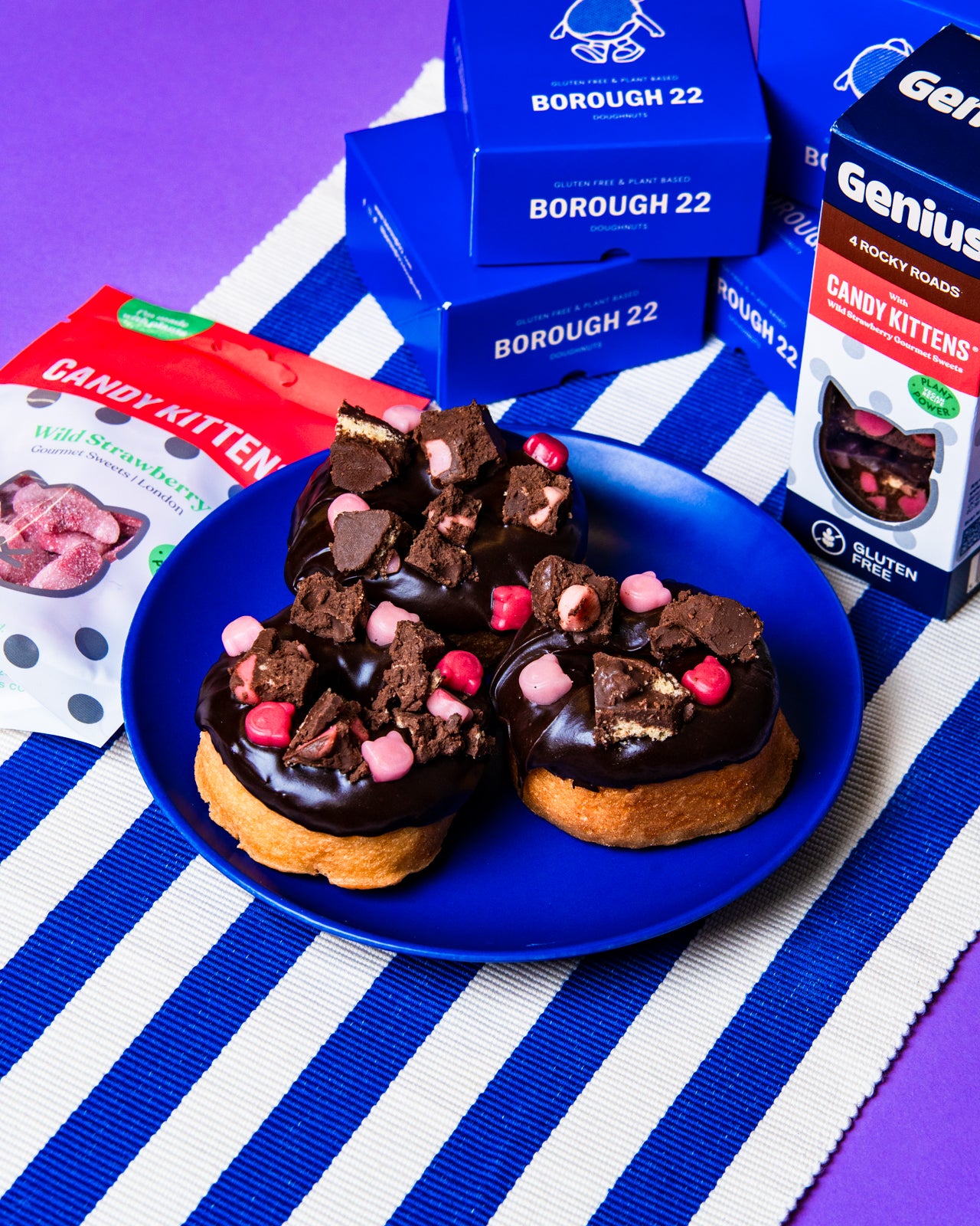 NEW! Genius x Borough 22 Rocky Road Doughnut